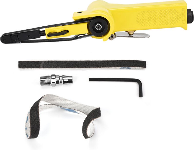 Pneumatischer Bandpolierer, Bandschleifer (330 x 10 mm)