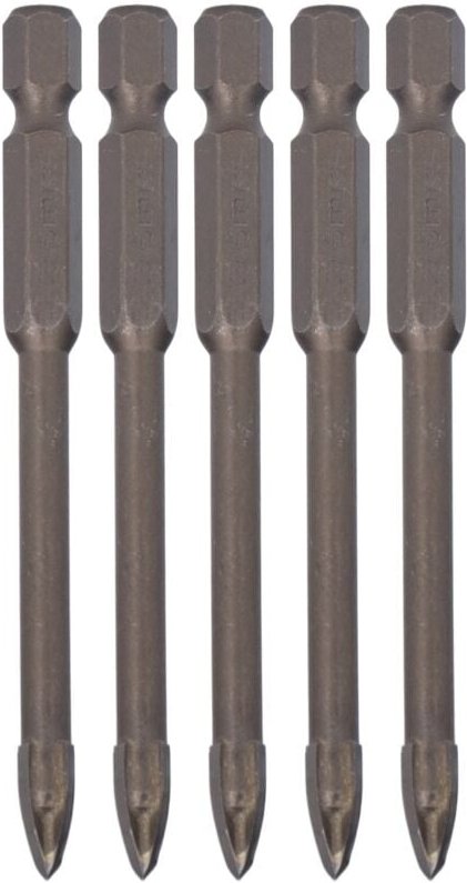 Elektrischer Schraubendreher mit Sechskantschaft, 1/4 Zoll magnetischer Sechskantschaft-Bohrer, 5 Stück (6 mm)