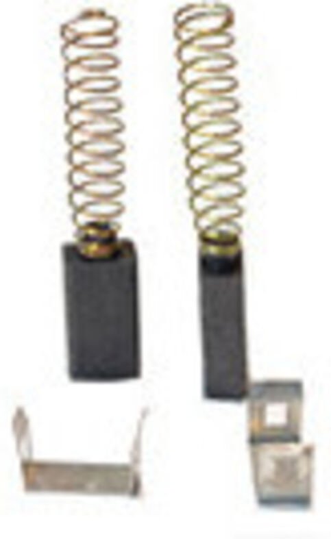 Set aus 2 anpassbaren Kohlen für Bosch. Maße: 5 x 8 x 15,5 mm.