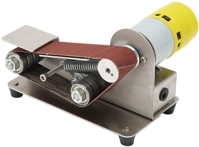Bandschleifer, Mini-Bandschleifer AC110-240V Elektrischer DIY-Bandschleifer, Handbandschärfer, Schleifmaschine (895 (200...