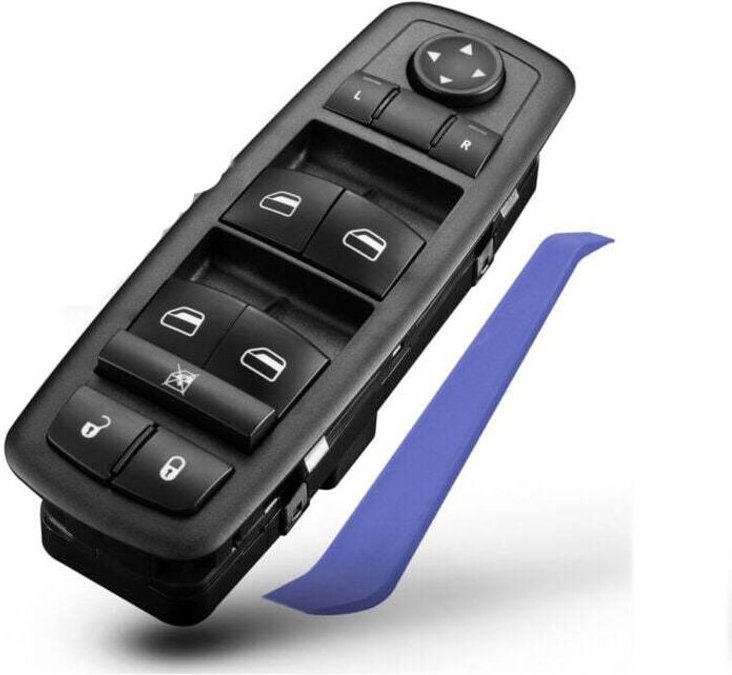 Hauptschalter für elektrische Fensterheber für Chrysler Town & Country Dodge Grand Caravan (Baujahre 2008-2009),