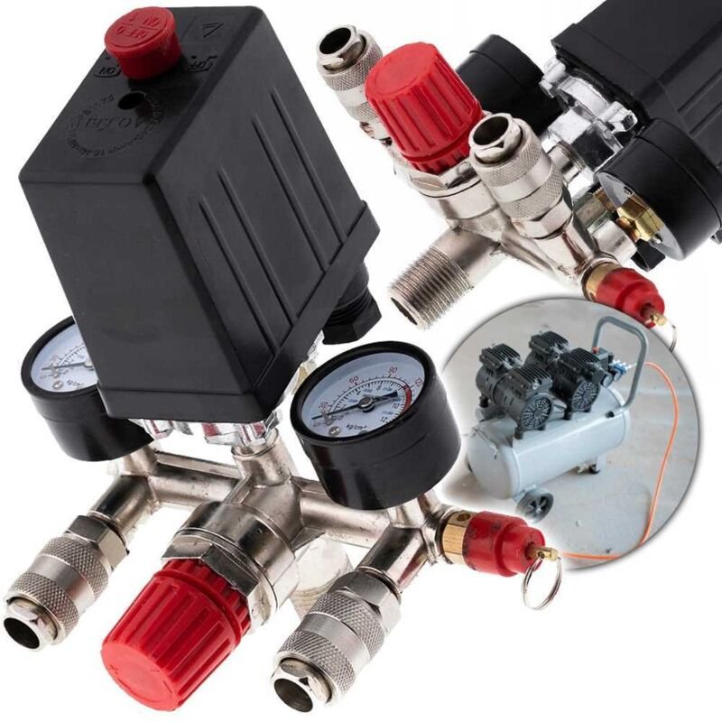 DRUCKSCHALTER MIT MANOMETER - PRESSURE SWITCH /Typ-T/