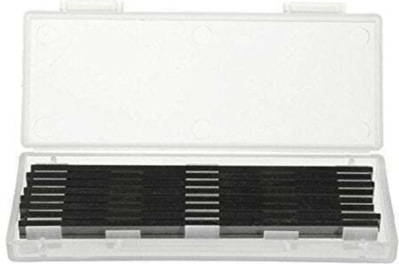 FOREHILL 10 Stück 82 mm x 5,5 mm HSS Wendehobelmesser für Bosch, Black & Decker und Mafell
