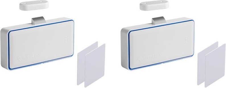 Tlily - 2X Verstecktes Schrankschloss, Intelligentes NFC-RFID-Elektronik-DIY-Kindersicherungsschloss für Schrankschublad...