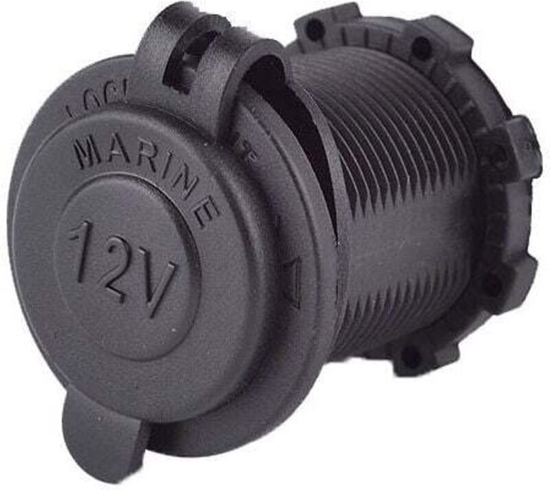 Zigarettenanzünderbuchse, 12-V-Steckdose für Auto, Boot, Motorrad, atv (1 Stück) - Ulisem