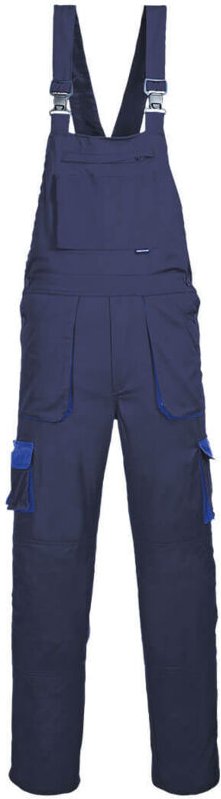 Texo Kontrast Marine Trägerkleid M