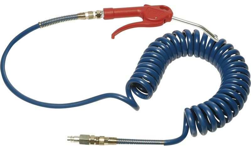 Ausblaspistole Set mit jwl Stahlkupplung und Nippel+Pistole