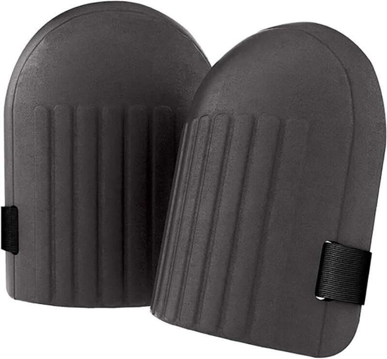 Knieschoner für die Arbeit, Knieschoner für die Gartenarbeit mit wasserdichten, weichen, verstellbaren Riemen, 1 Paar, S...