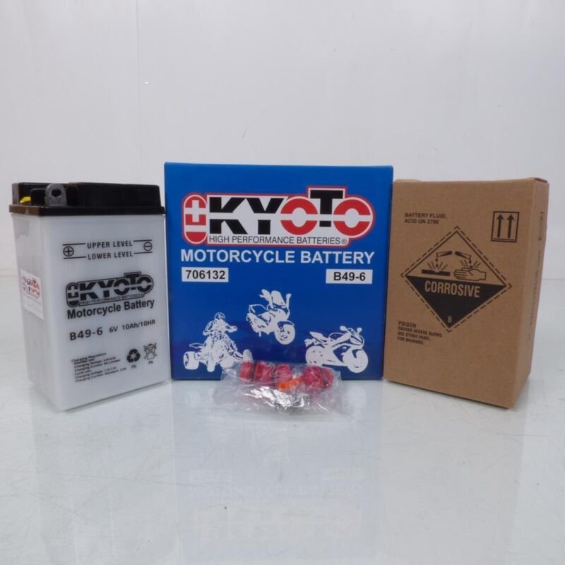 Batterie Kyoto für Motorrad BMW 250 R 25/2 1951 bis 1954 B49-6/6V