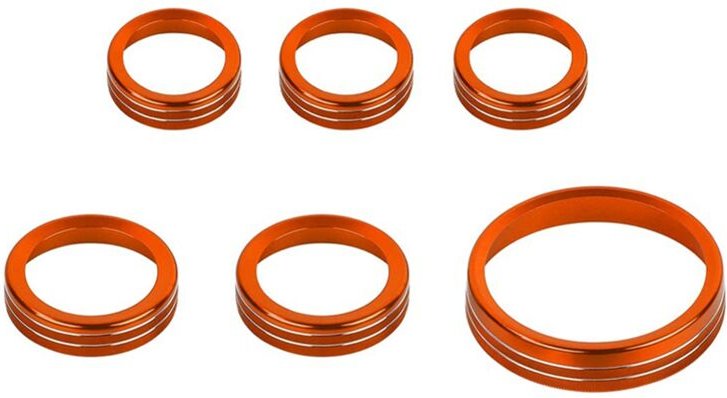 Tlily - Klimaanlage Scheinwerfer Schalter Knopf 4WD Radantrieb Anhänger Getriebe Schalter Knopf Abdeckung für Ford Bronc...