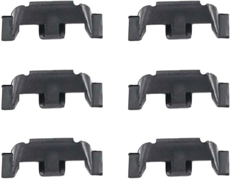 6x Scheinwerferblenden-Befestigungsclips 51132752145 Kompatibel mit MINI Cooper S One Countryman R55 R56 R60 F54 F55 F56...