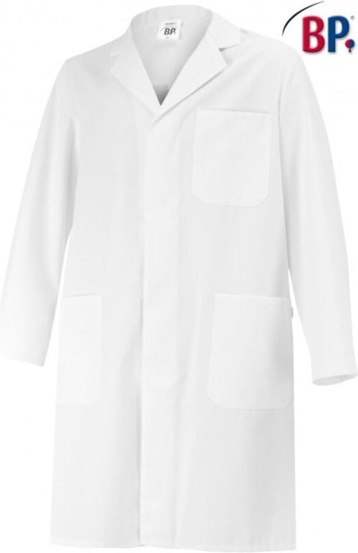 BP Unisex Mantel 1/1 Arm 1656-130-21 Gr. XS weiß