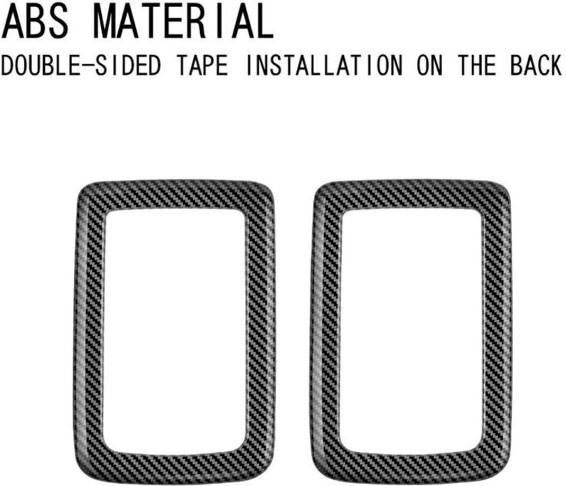 FüR Alphard 40 Series 2023+, Auto-Carbonfaser-Gleitschienen-Einstellrahmen für die Zweite Sitzreihe