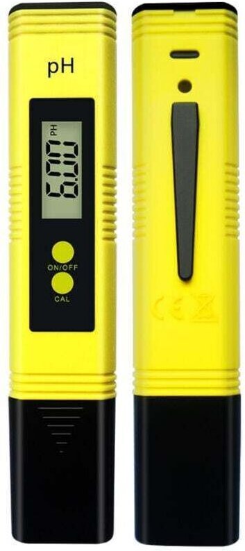 Professionelles pH-Messgerät mit automatischer Kalibrierungsfunktion und einem Messbereich von 0,00–14,00 für Trinkwasse...