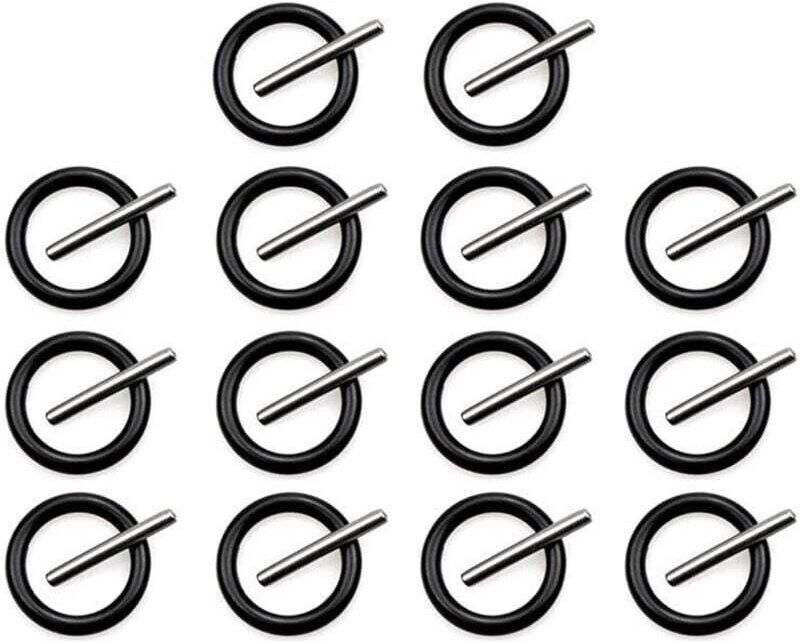 YMYNY 28-teiliges Schlagschrauber-Ring- und Dichtungs-, O-Ring-, Stift- und Dichtungs-Set für 1/2-Zoll-Stecknüsse, Schla...