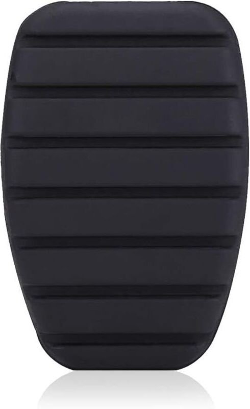 Kupplungspedalabdeckung, rutschfeste Gummibremspedalabdeckung für Megane Clio Kangoo Scenic