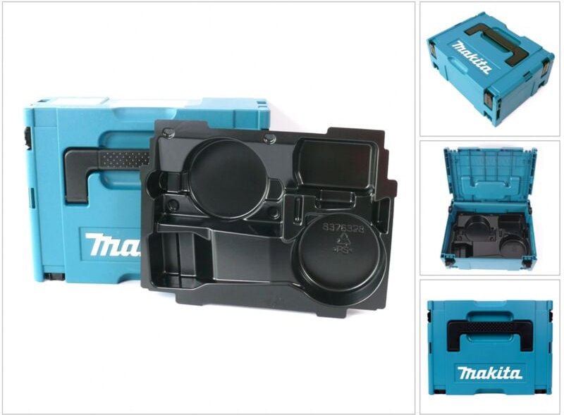 Makpac 2 Systemkoffer - mit Einlage für bga / dga 452 - Makita