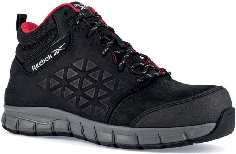 Excel Light IB1037-1 S3 hro Sicherheitshochschuhe - - Schwarze - Reebok