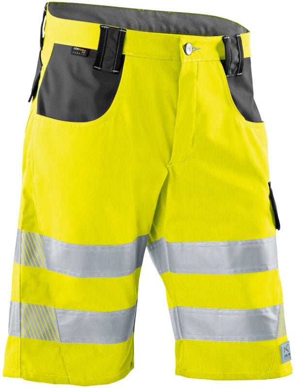 Kübler Shorts reflectiq psa 2 warngelb/anthrazit Gr. 52