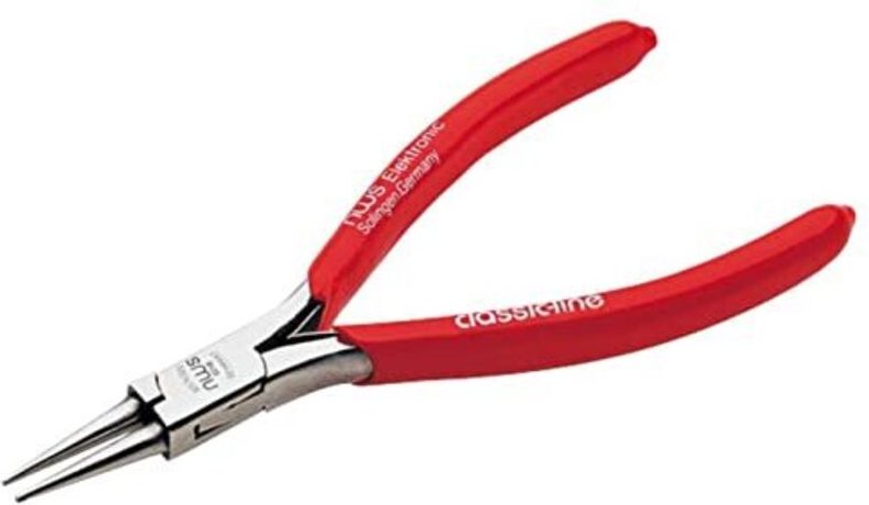 NWS 021B-72-130-Elektronisch-Alicate Runde Mund 130 mm