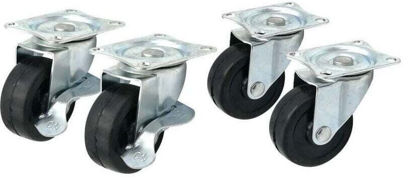 Satz mit 4 Lenkrollen, 50 mm, universelle 50-mm-Räder