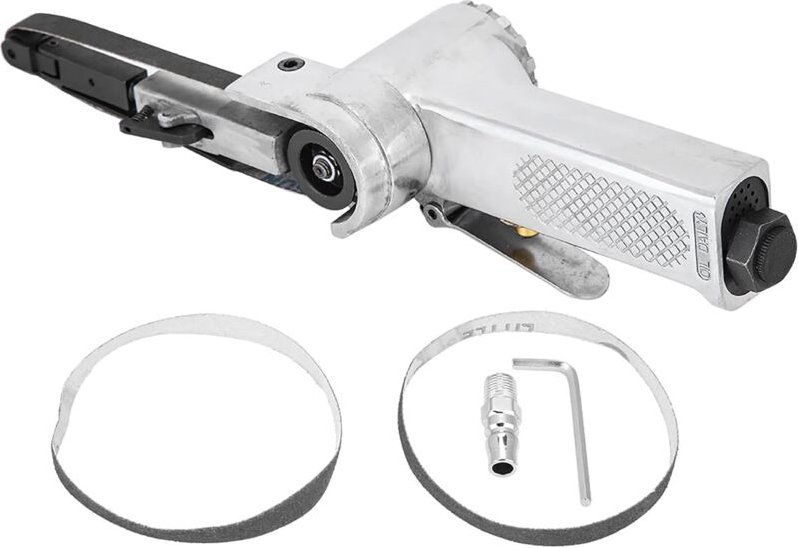 Pneumatischer Bandschleifer, Bandschleifer, pneumatisches Polierwerkzeug, Bandschleifer, 10 mm x 330 mm, verschiedene Fa...