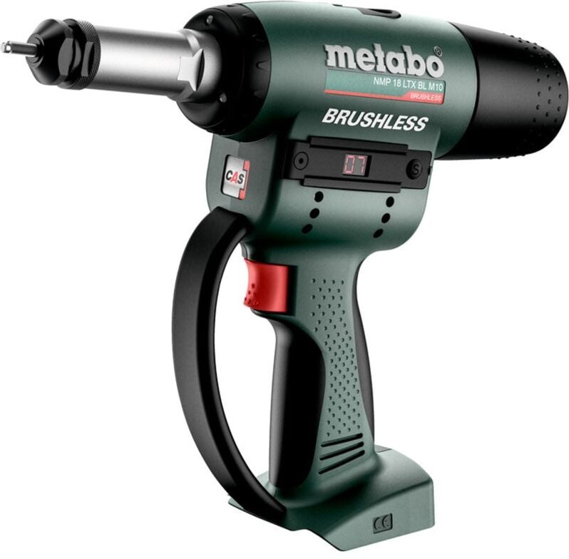 Metabo - Akku-Nietmutternpistole nmp 18 ltx bl M10, Karton