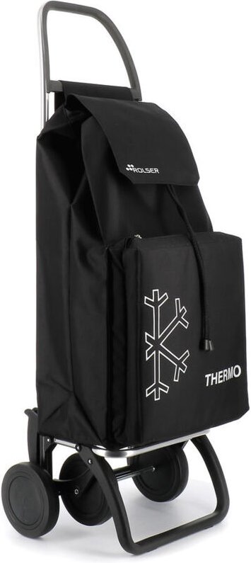 ROLSER Saquet Termo LN4 Trolley schwarze Tasche Taschenräder