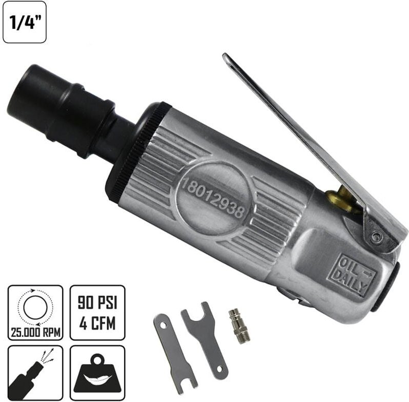 Mini Druckluftschleifer 1/4' (25.000 U/min) JBM 52171