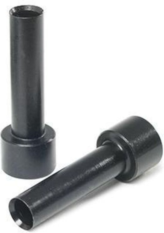 Lochpfeife 6mm Metall schwarz 2 St./Pack. 6mm Metall schwarz 2 St./Pack.