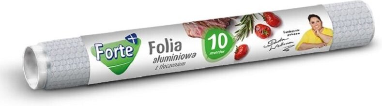 Aluminiumfolie mit Prägung, 10 m Rolle, FORTE+