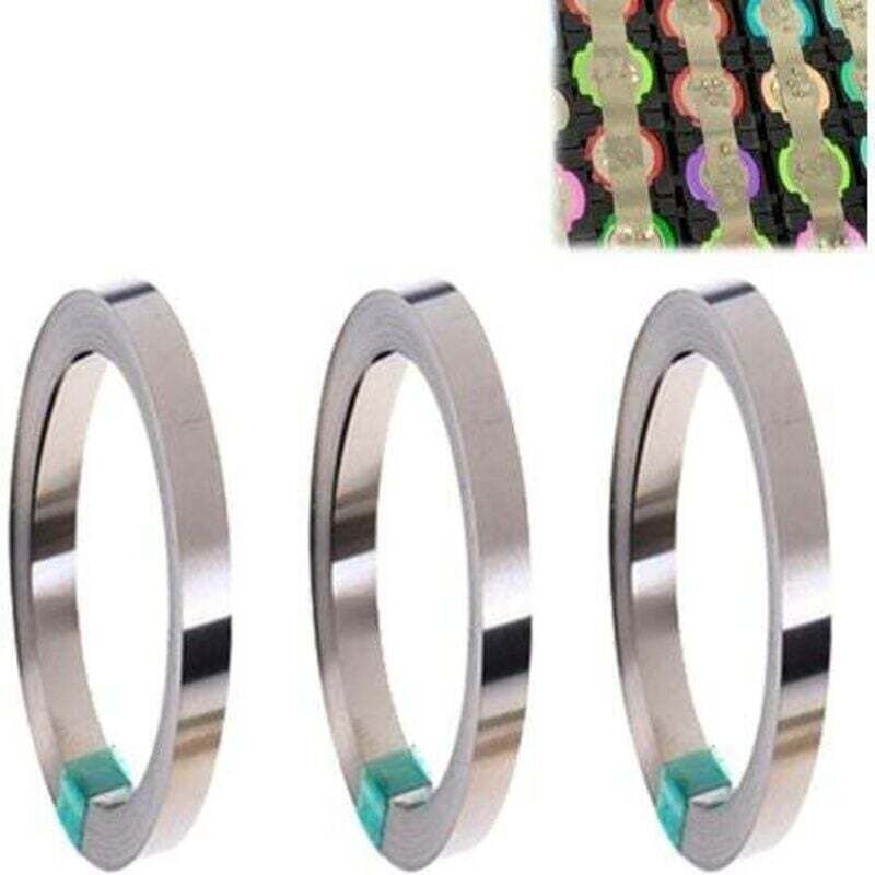 rotoli di striscia di nichel: striscia di nichel puro, 0,18 mm, 10 m, saldatura a punti, striscia di nichel puro, resist...