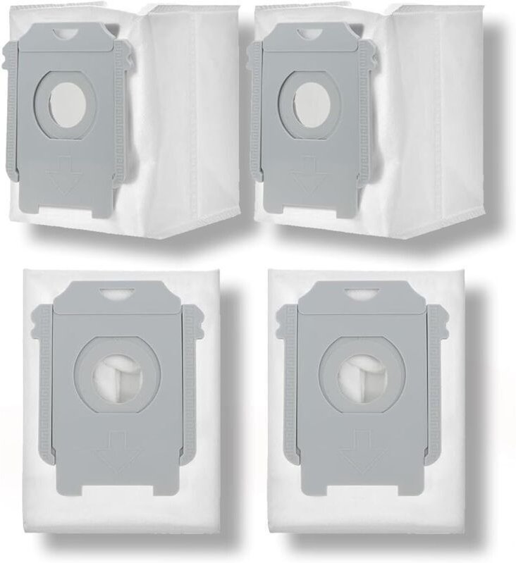 4er-Pack Staubsaugerbeutel für iRobot Roomba i7 i7+ i7 Plus S9 S9+ i3 i3+ i4 i4+ i6 i6+ i8 i8+ J7 J7+, Ersatzbeutel für ...