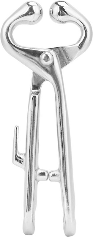 Nasenringklemme aus Kohlenstoffstahl für Rinder, Werkzeug zum Entfernen von Nasenclips bei Bullen und Rindern.