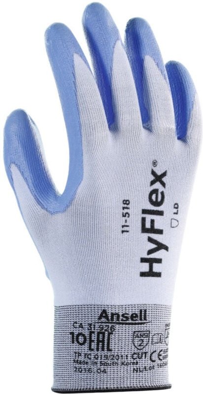 Handschuh-Paar HyFlex 11-518, Handschuhgröße: 8 - Ansell