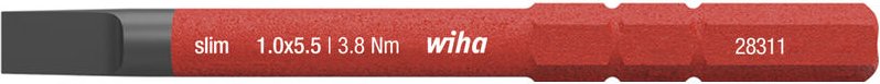 Wiha Bit slimBit electric Schlitz 5,5 mm x 75 mm (34581)