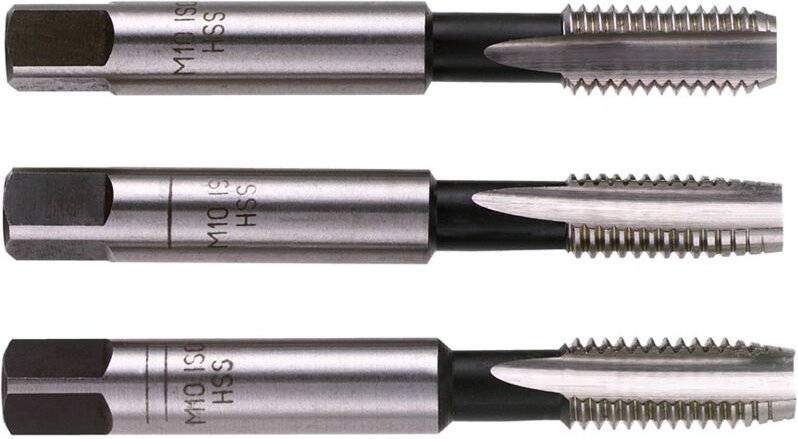 Facom 227.4X70T2 Standard-Gewindebohrer M4 Satz, 2-tlg