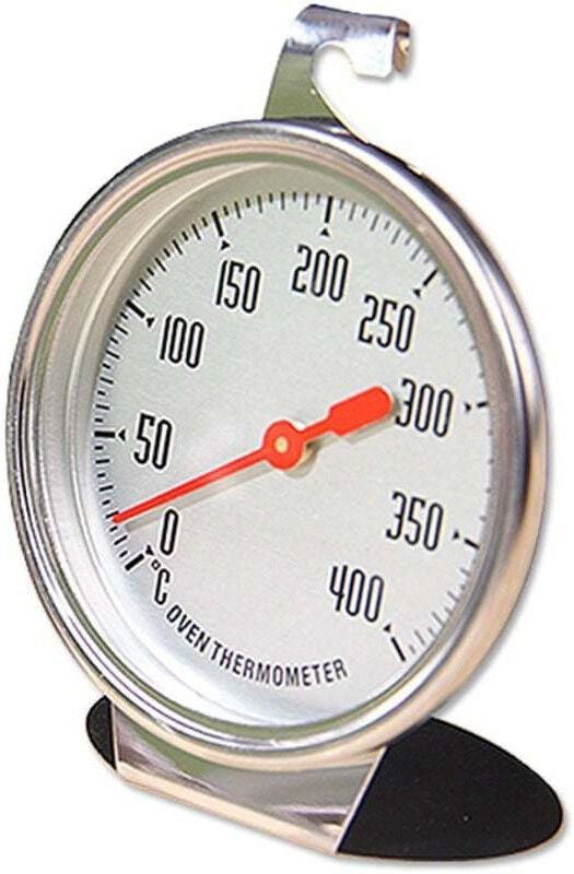 Ofenthermometer, Temperaturanzeiger, Sofortablesethermometer, 7 cm Edelstahlsonde
