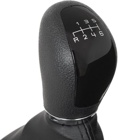 Mercedes W211 E-Klasse 02-09 SCHWARZER 6-GANG-SCHALTKNOPF + DICHTUNG