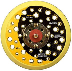 MIRKA PLATORELLO MEDIUM GRIP 125 mm 44 LÖCHERN PCS.1