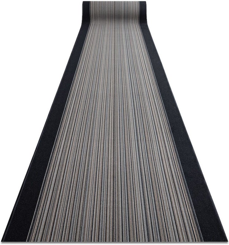 Läufer carnaby grau 80cm grey 80x910 cm