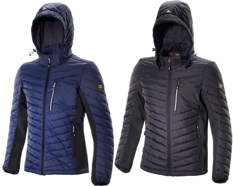 Diadora Utility Padded Jacket Oslo Arbeitsjacke - XXL - Negro