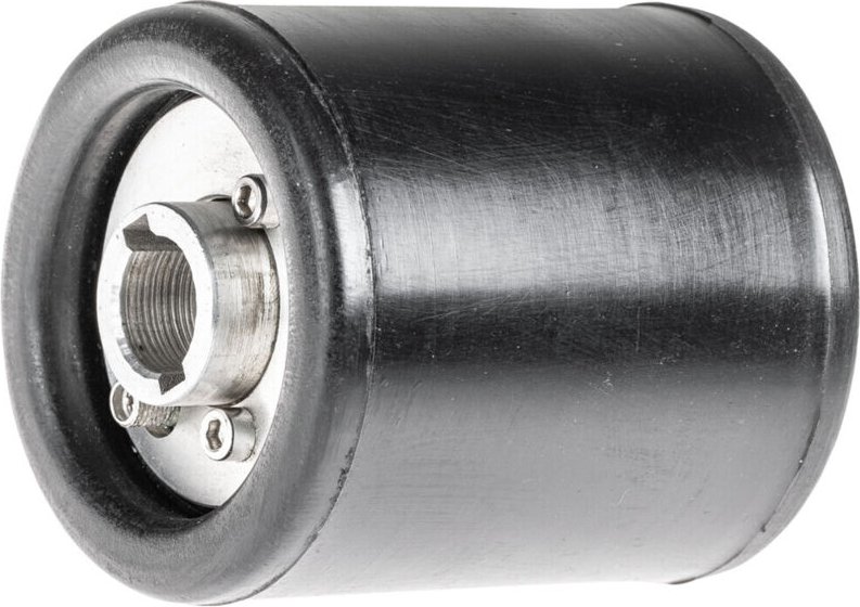 Aufblasbare Schleifwalze ø 90x100mm mit 19 mm Keilnut für Walzenantrieb - Pferd