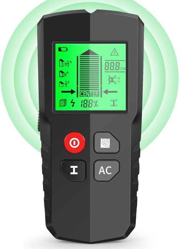 Leitungsdetektor - Elektrokabeldetektor - Wandscanner - Metalldetektor