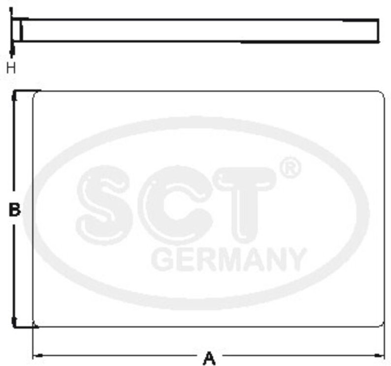 Innenraumfilter Sab222 Sct