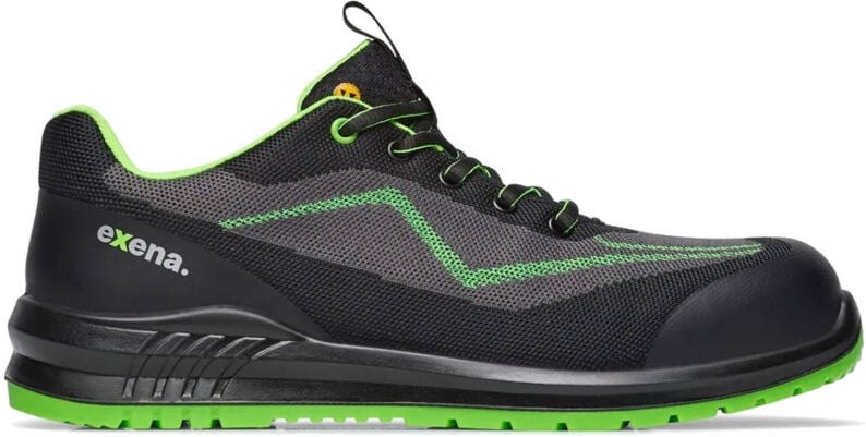 Venom S1 ps fo sr ESD-Sicherheitsschuhe - 44 eu - Schwarze - Exena