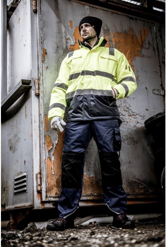 Motion tex viz Warnschutz-Parka neongelb xl - Nitras