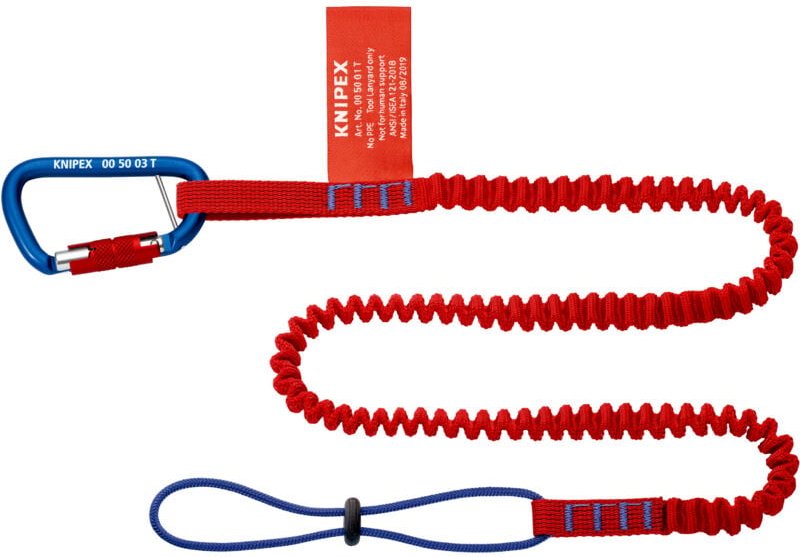 Knipex - tt Fangleine mit Mat.-Karabiner