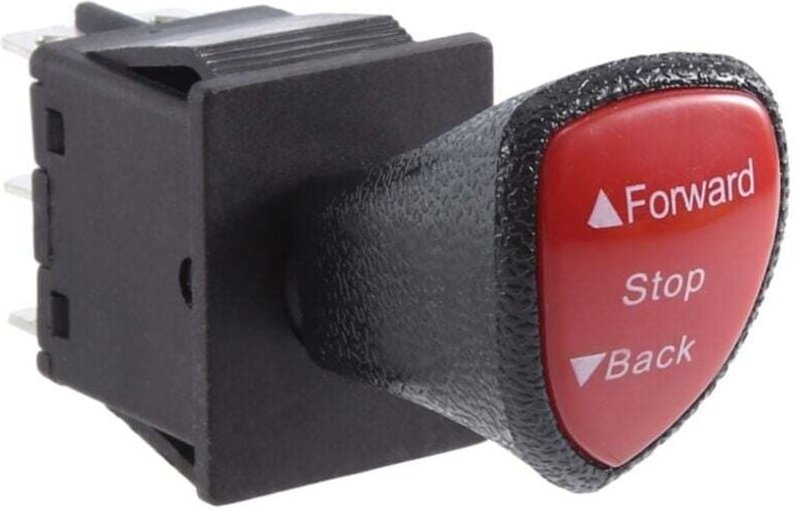 Schiebeschalter für Fahrzeuge, Sperre - Stopp-Rückwärtsgang, DPDT, 6-polig, KCD4-604-6P