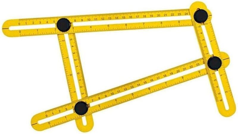 Das ABS-Modellwerkzeug misst alle Winkel und Formen – Mehrwinkellineal-Winkelmodellwerkzeug für Ingenieure
